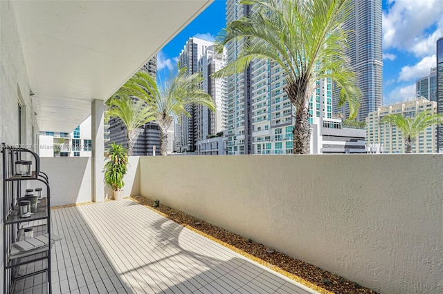 1250 S Miami Ave Unit 812, Miami, FL 33130 - balcony with a city view
