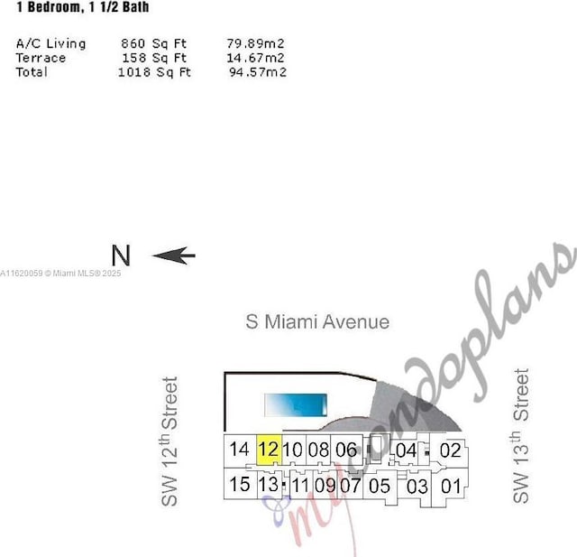 1250 S Miami Ave Unit 812, Miami, FL 33130 - a file