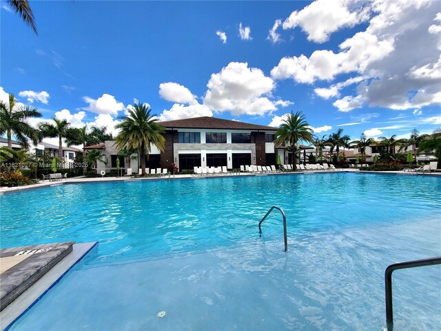 view of pool