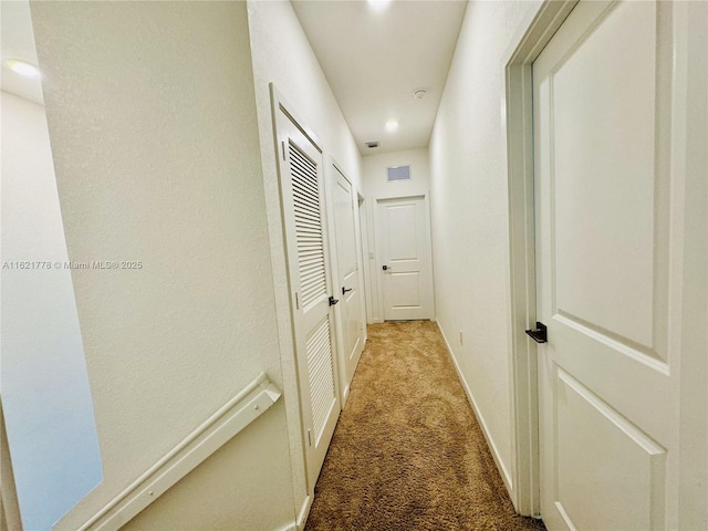 1727 SE 8th Pl Unit 1727, Homestead, FL 33034 - hall featuring light colored carpet and recessed lighting