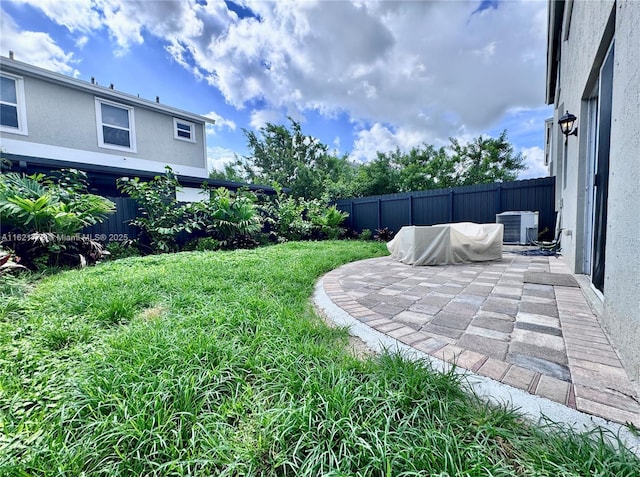 1727 SE 8th Pl Unit 1727, Homestead, FL 33034 - view of yard with a patio