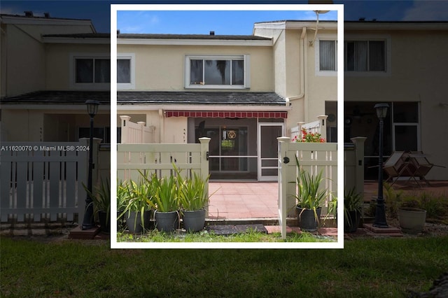 view of rear view of property