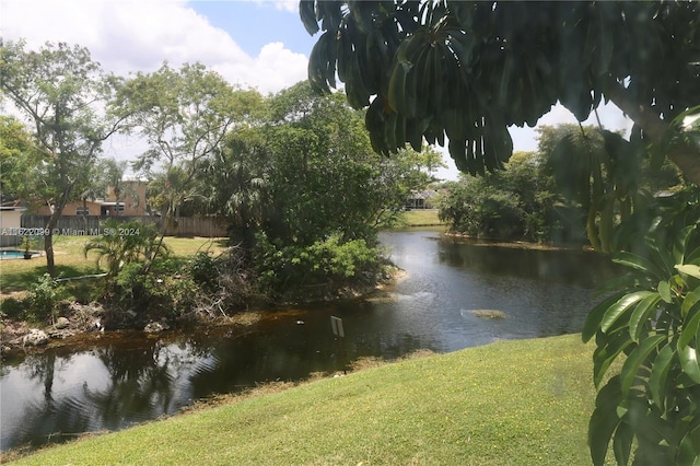 property view of water