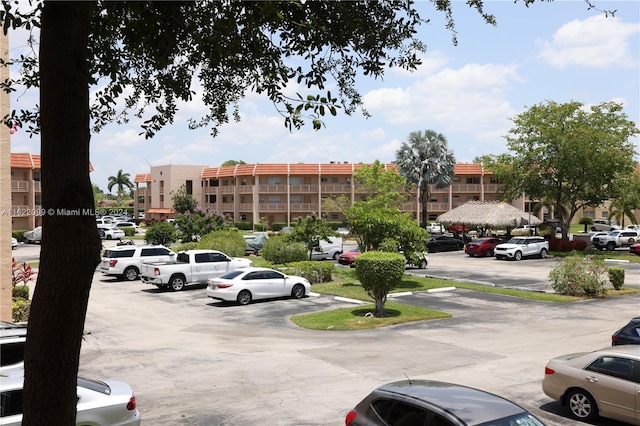 view of vehicle parking