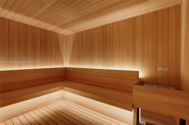 view of sauna / steam room