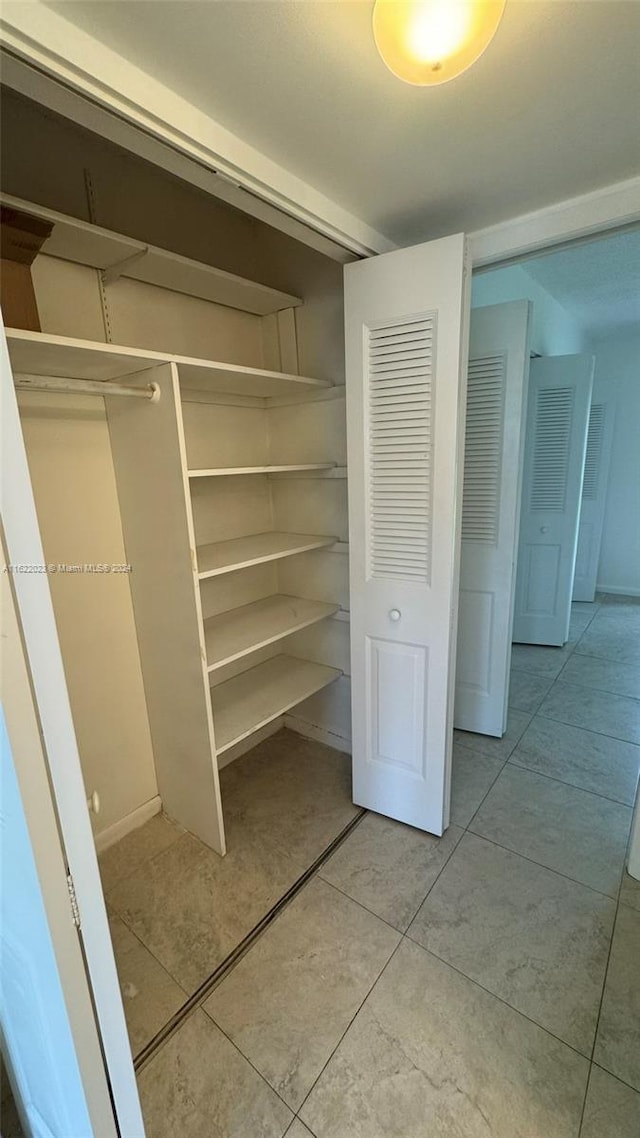 view of closet