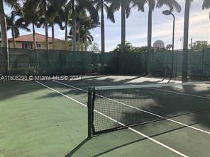 view of tennis court