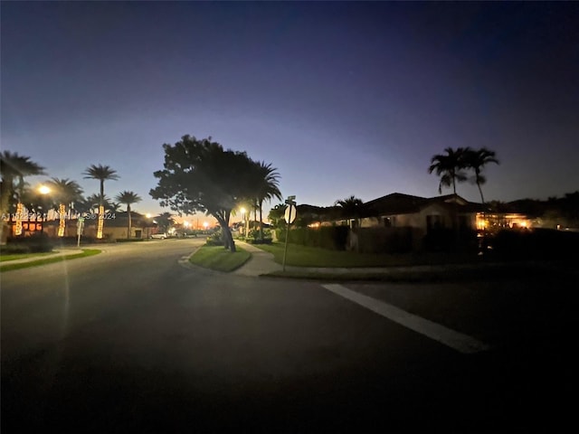 view of street