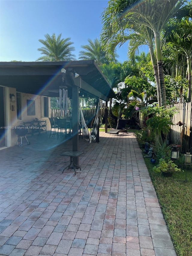 view of patio / terrace