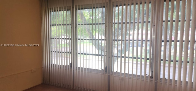 unfurnished sunroom featuring a healthy amount of sunlight