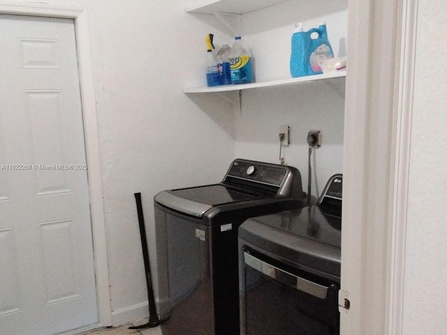 6474 SW 26th St, Miramar, FL 33023 - laundry area with washer and dryer