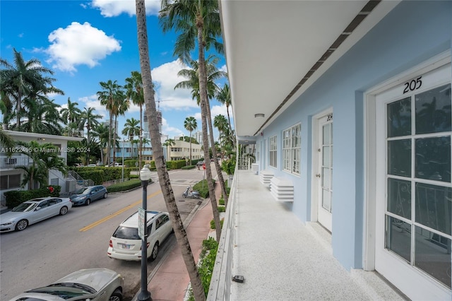 635 8th St Unit 205, Miami Beach, FL 33139 - view of asphalt road featuring sidewalks and curbs