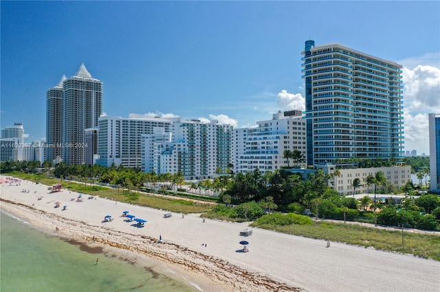 5025 Collins Ave Unit 903, Miami Beach, FL 33140 - city view with a water view and a beach view