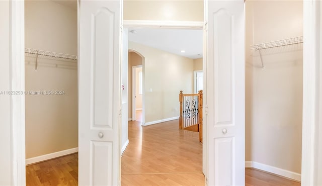 view of closet