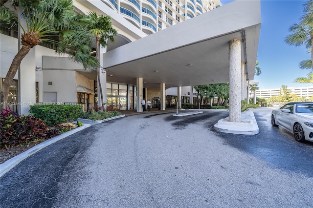 3800 S Ocean Dr Unit 1512A, Hollywood, FL 33019 - view of vehicle parking with a carport