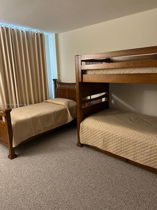 bedroom featuring carpet floors