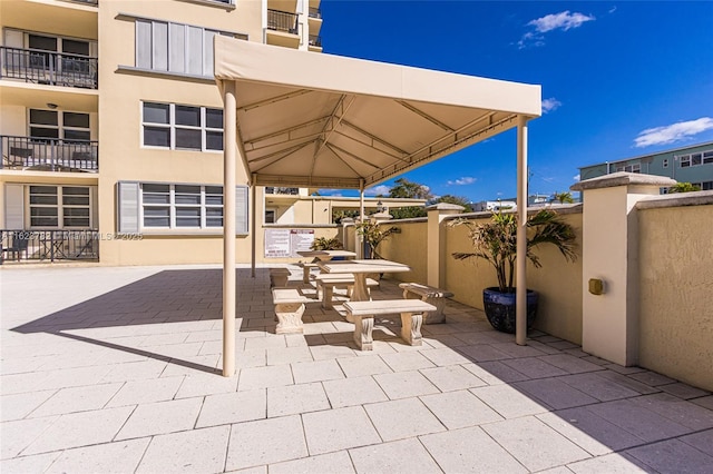 1501 S Ocean Dr Unit 201, Hollywood, FL 33019 - view of patio / terrace featuring outdoor dining area