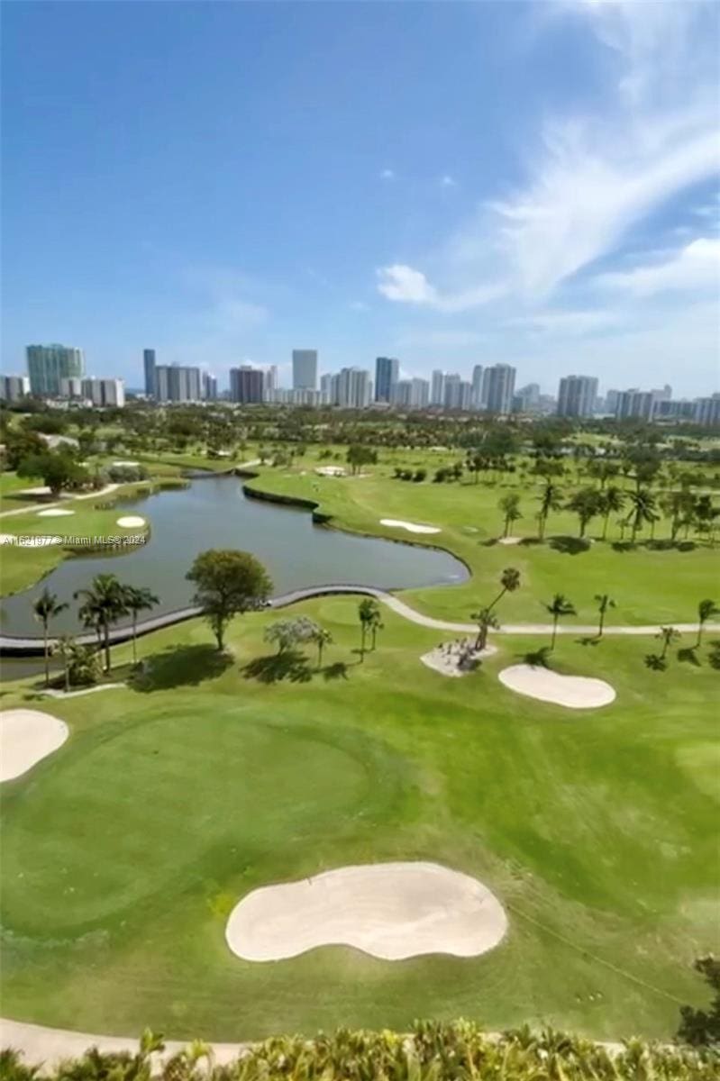 view of property's community featuring a water view