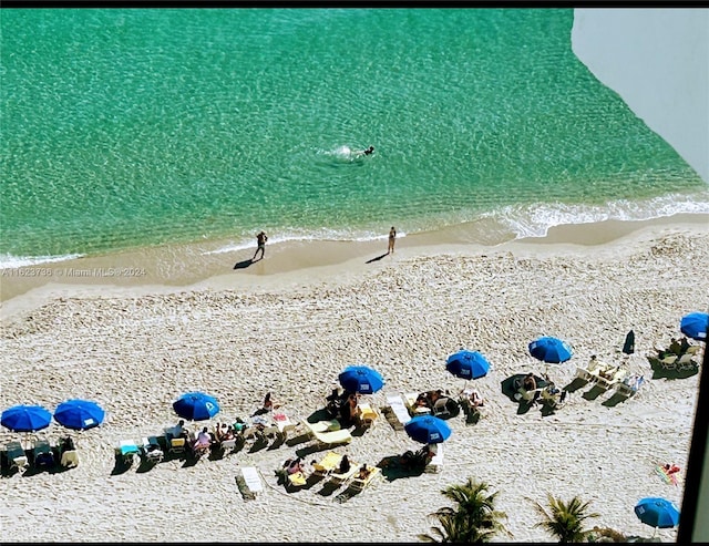 2030 S Ocean Dr Unit 2220, Hallandale Beach, FL 33009 - exterior space with waterfront with a beach