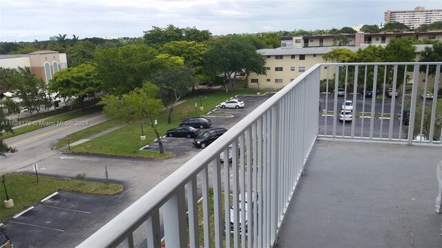 901 Hillcrest Dr Unit 515, Hollywood, FL 33021 - view of balcony