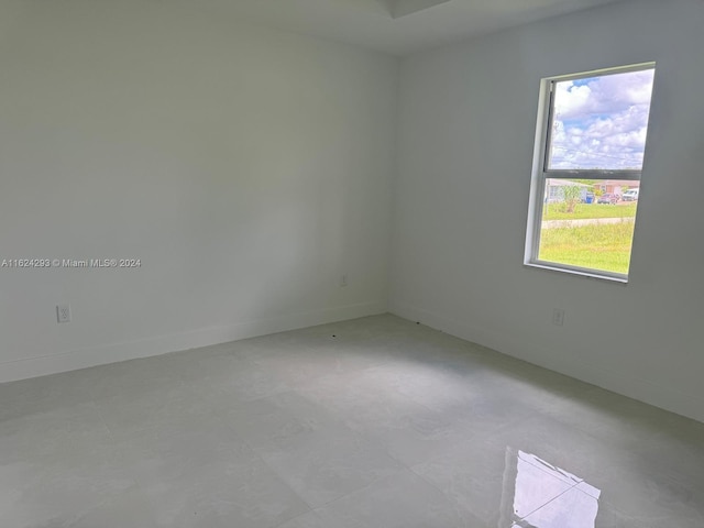 view of unfurnished room