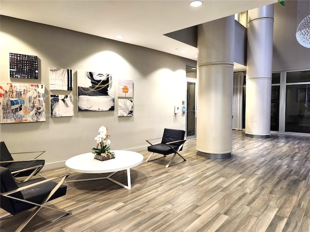 1750 N Bayshore Dr Unit 1204, Miami, FL 33132 - community lobby featuring recessed lighting