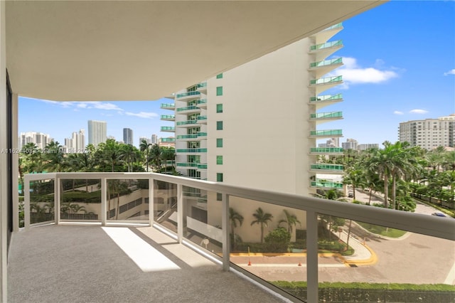 20185 E Country Club Dr Unit 502, Aventura, FL 33180 - balcony featuring a city view