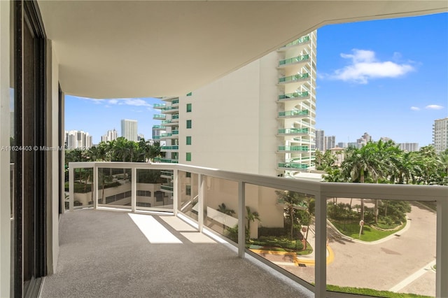 20185 E Country Club Dr Unit 502, Aventura, FL 33180 - balcony with a view of city