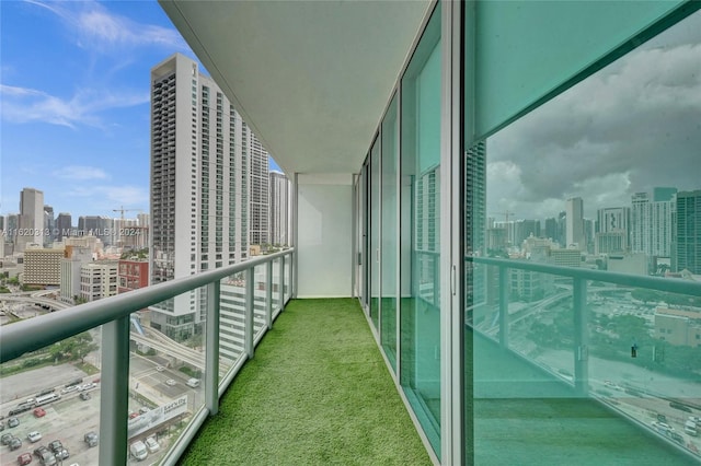 888 Biscayne Blvd Unit 1805, Miami, FL 33132 - balcony with a city view