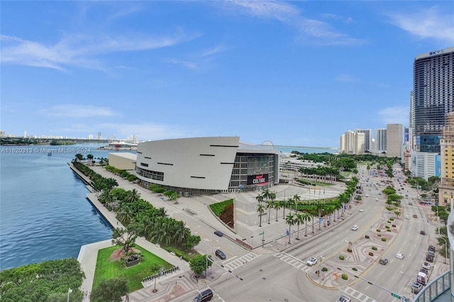 888 Biscayne Blvd Unit 1805, Miami, FL 33132 - property view of water with a city view