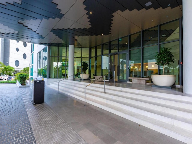 view of community lobby