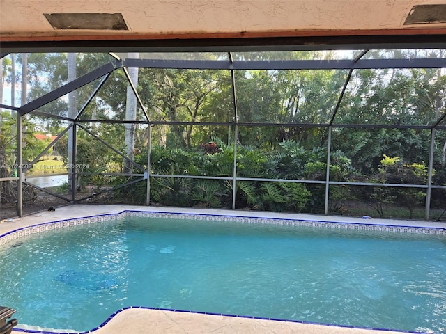 view of pool