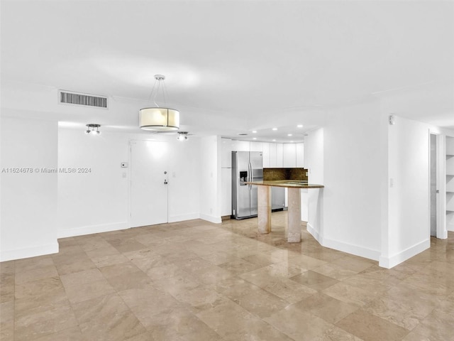 view of unfurnished living room