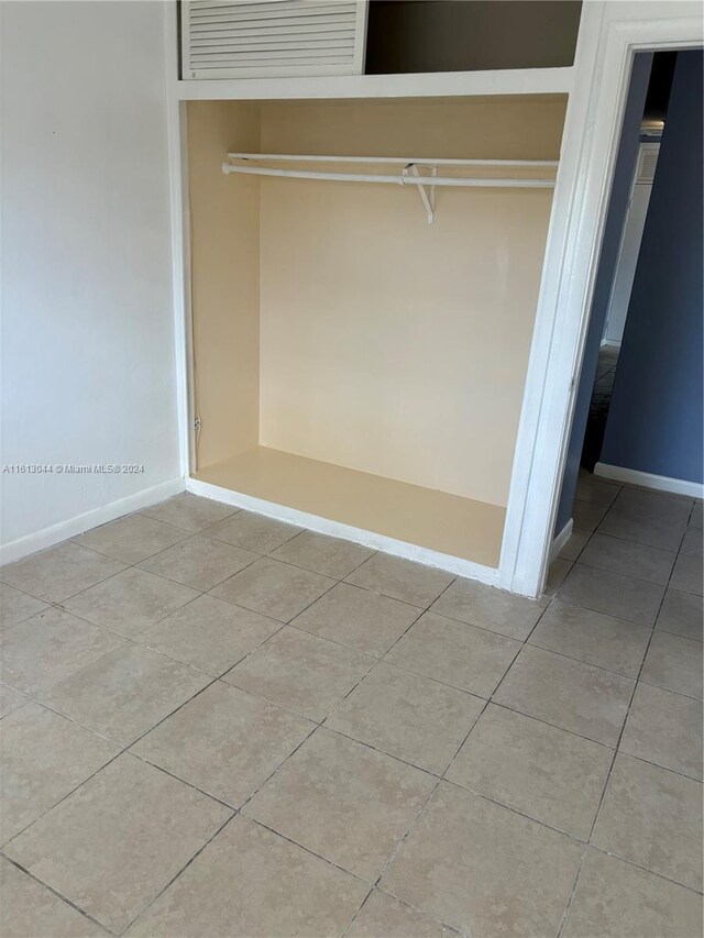 view of closet