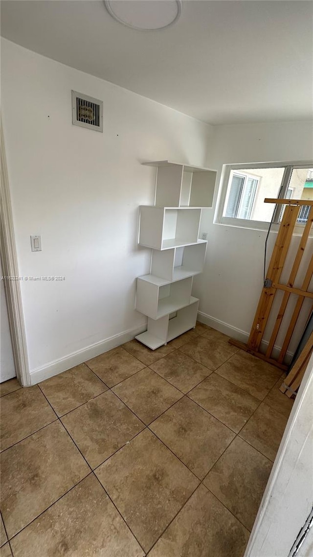 interior space featuring tile patterned floors