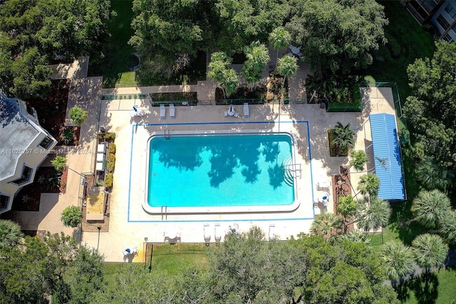 1000 Saint Charles Pl Unit 522, Pembroke Pines, FL 33026 - aerial view of a pool
