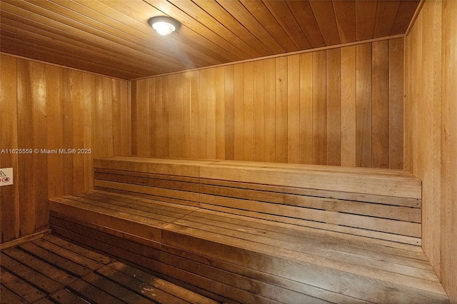 view of sauna / steam room