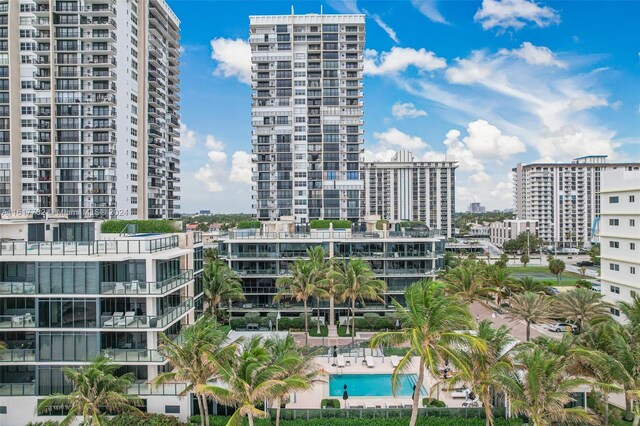 view of property with a community pool