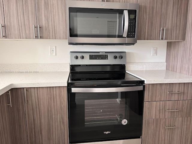 kitchen featuring stainless steel appliances