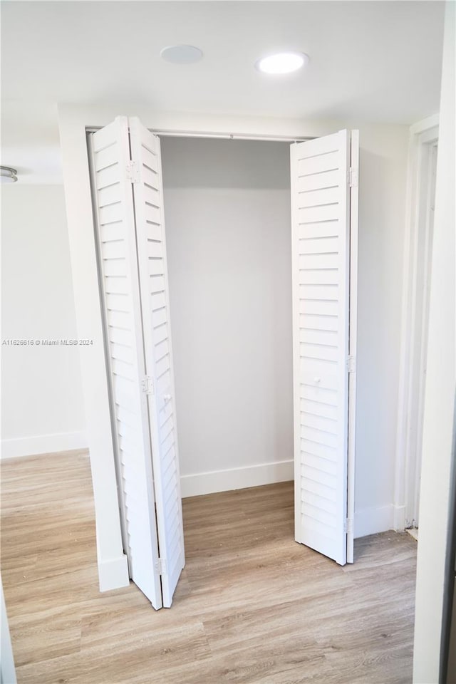 view of closet