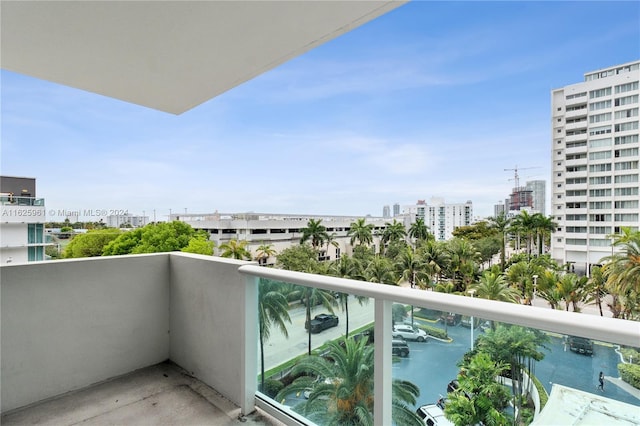 1200 W Ave Unit 515, Miami Beach, FL 33139 - balcony featuring a city view