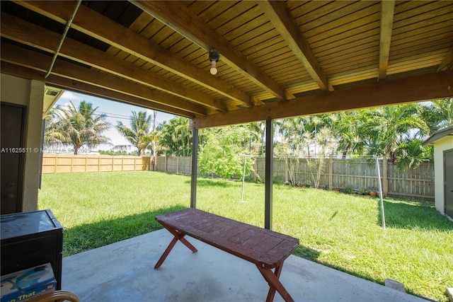 view of patio