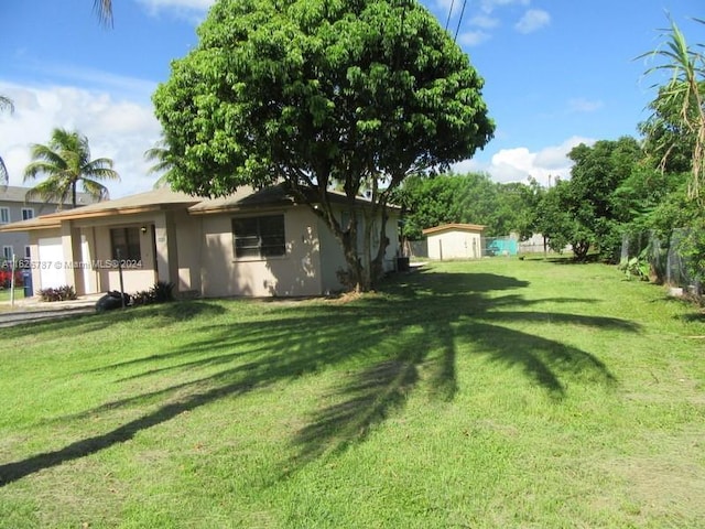 view of yard