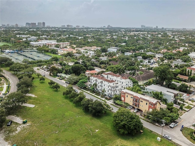 645 NE 9th Ave, Fort Lauderdale, FL 33304 - drone / aerial view of city skyline