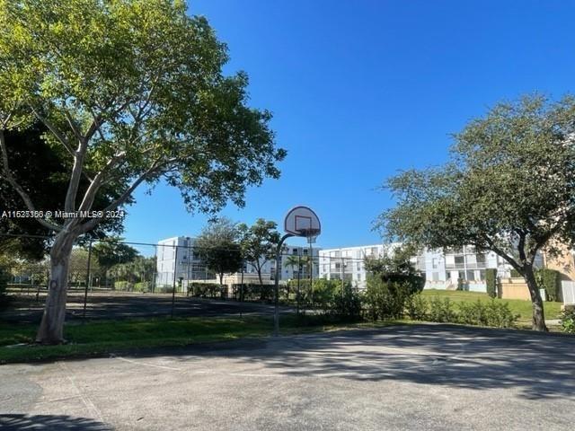 view of basketball court