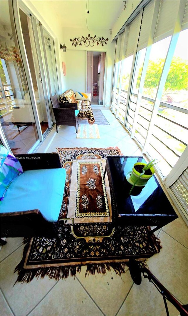 1425 Atlantic Shores Blvd Unit 409, Hallandale Beach, FL 33009 - kitchen with light tile patterned floors, a sink, white appliances, ceiling fan, and backsplash