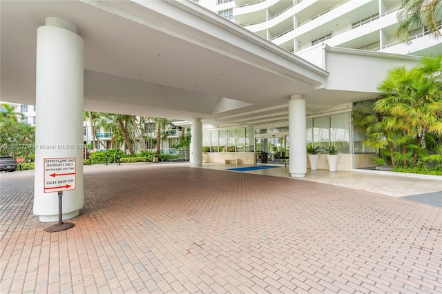 view of building lobby