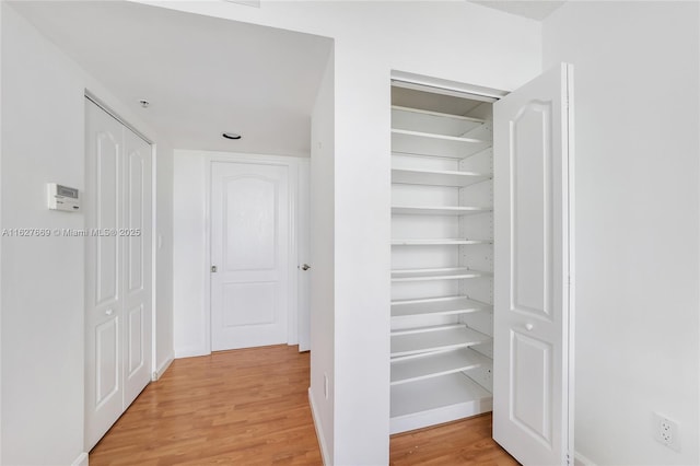 view of closet