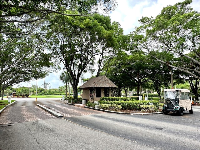 view of road