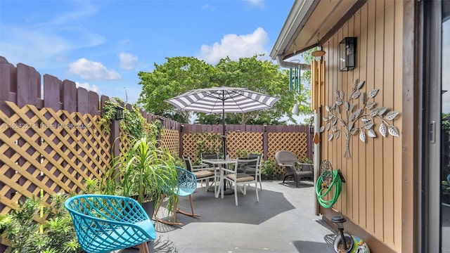 view of patio / terrace